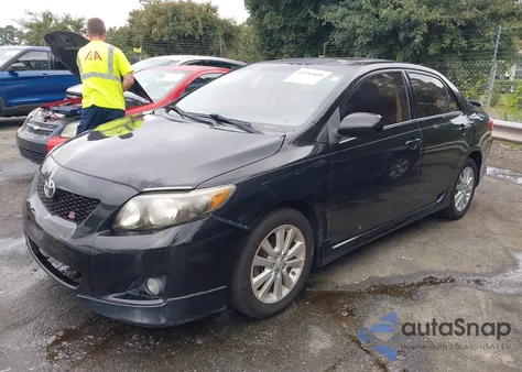 2009 Toyota Corolla S/Le/Xle from USA, damaged, VIN 1NXBU40E59Z122659
